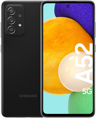 Samsung Galaxy A52 5G (6GB+128GB) Awesome Black, Unlocked C
